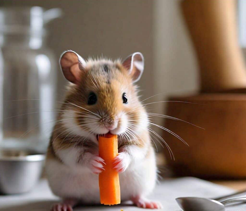 Maintaining balanced diet for Hamster